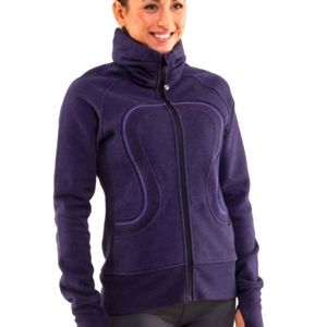 Lululemon Dark Purple Cuddle Up Jacket